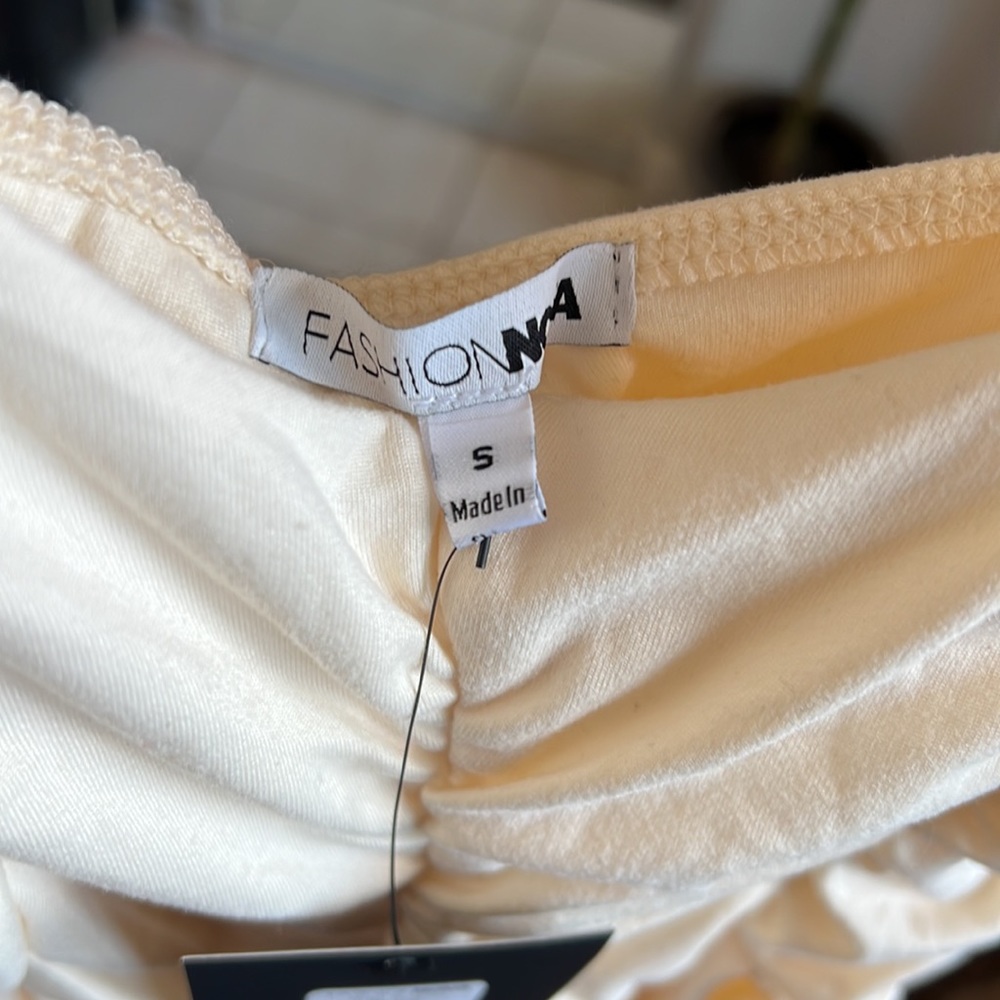RILEY RUCHED ROMPER - Picture 3 of 7